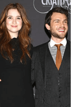 With Her Rumored Boyfriend Alden Ehrenreich